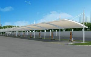 满洲里市膜结构停车棚