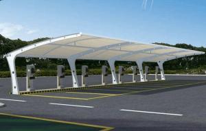 满洲里市膜结构停车棚